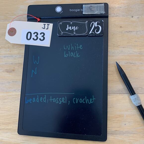 Alfred Dunner Blouse Womens L Large White Black Attached Necklace Lace Trim - Picture 12 of 13